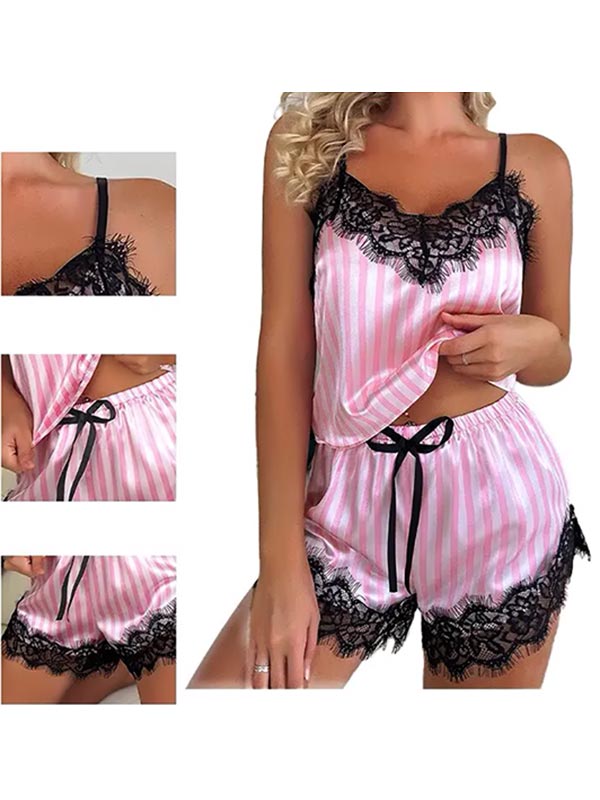 Pyjama en satin Voile de Soie