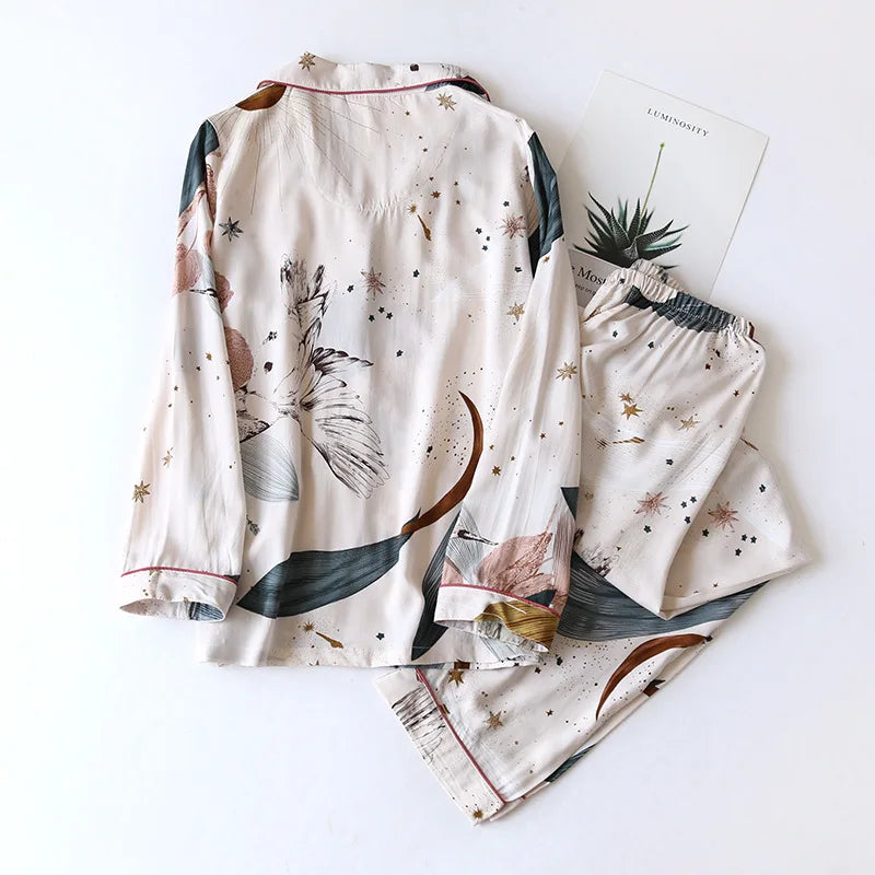 Pyjama Pour Femme 2 Pièces Reflet d'Étoile Signature