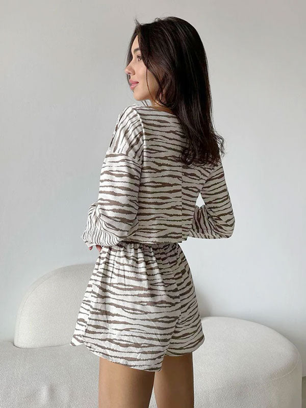 Pyjashort Pour Femme 2 Pièces Lueur de Rêve