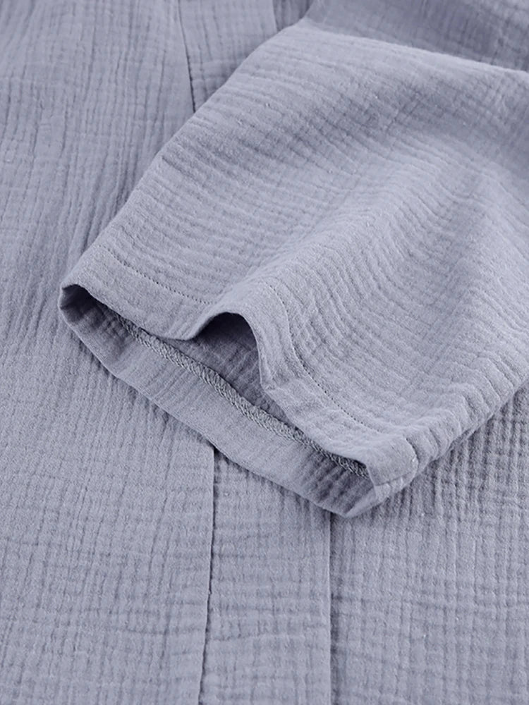 Robe de Chambre pour Femme en coton Douceur Matinale Premium