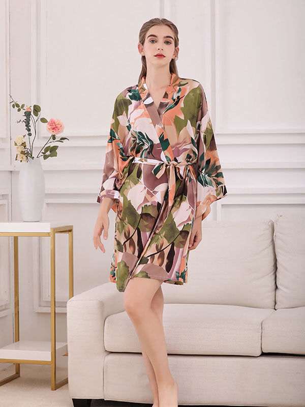 Robe de Chambre Pour Femme Originale | Soleil Matinal