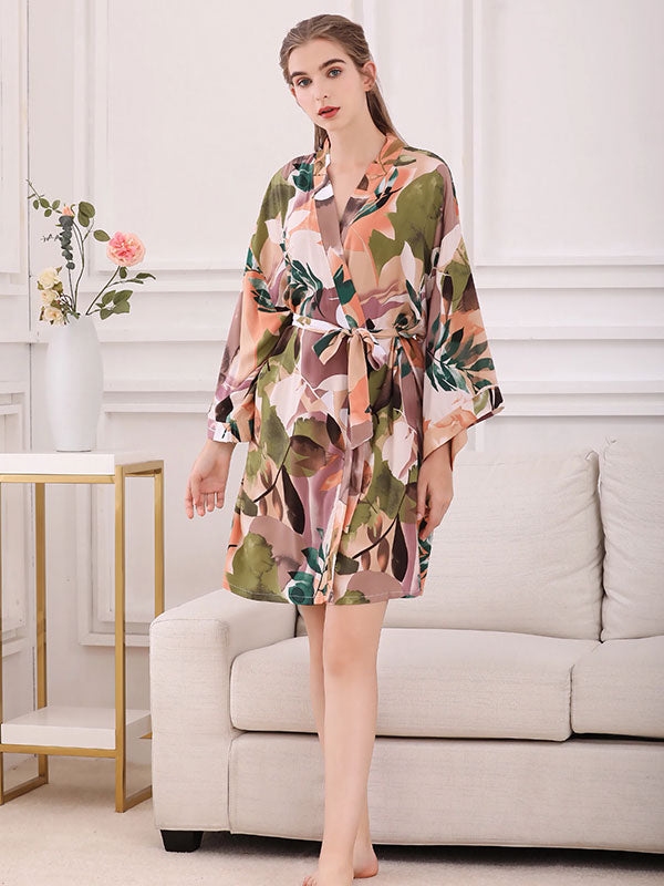 Robe de Chambre Pour Femme Originale | Soleil Matinal