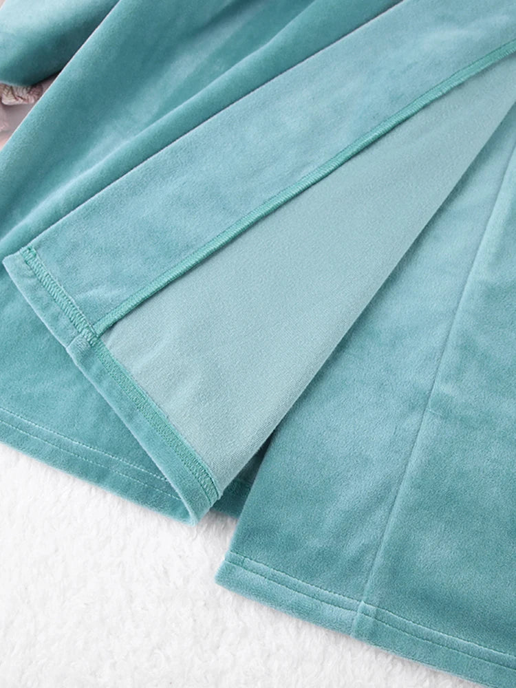 Robe De Chambre En Velours Pour Femme: Velours de Rêve