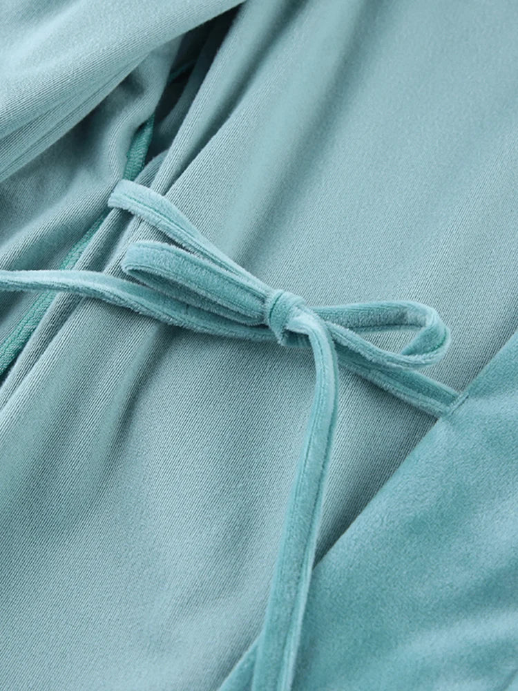 Robe De Chambre En Velours Pour Femme: Velours de Rêve