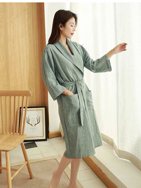 Robe de Chambre d'Été pour Femme | Sérénité Matinale