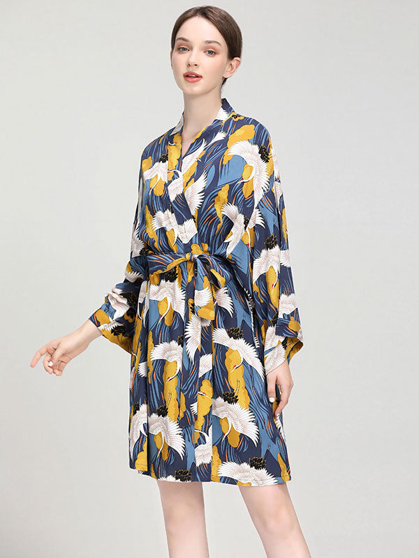 Robe de Chambre en Satin pour Femme | Velours de Satin