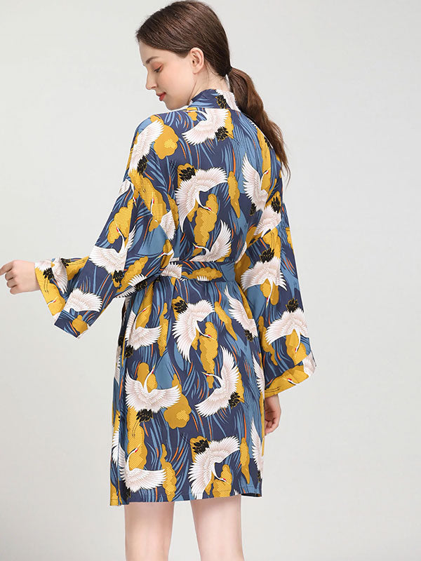 Robe de Chambre en Satin pour Femme | Velours de Satin