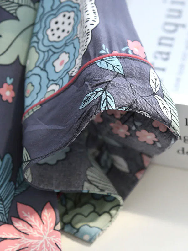 Pyjama Short Pour Femme 2 Pièces Pétales de Nuit