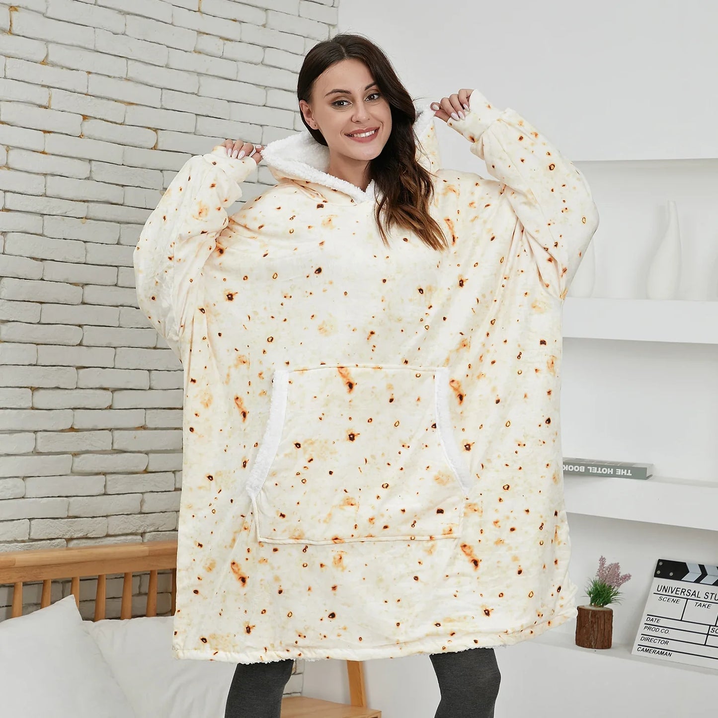 Pull Plaid Beige à Motif Couleur Caramel | Signature