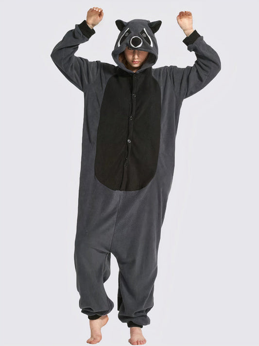 Combinaison Pyjama Pour Femme Raton Laveur 