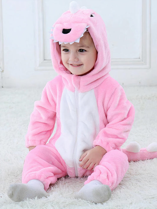 Pyjama Bébé Dinosaure Rose Signature