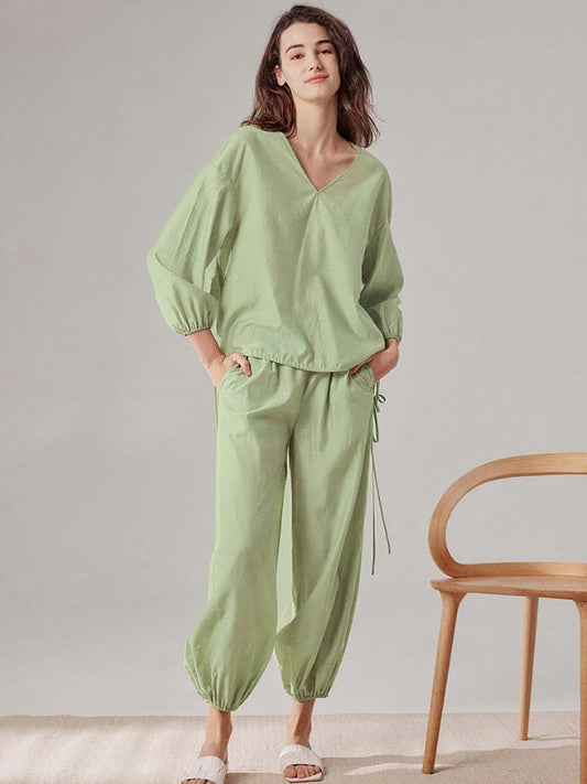 Ensemble Pyjama Cache-Cœur Signature
