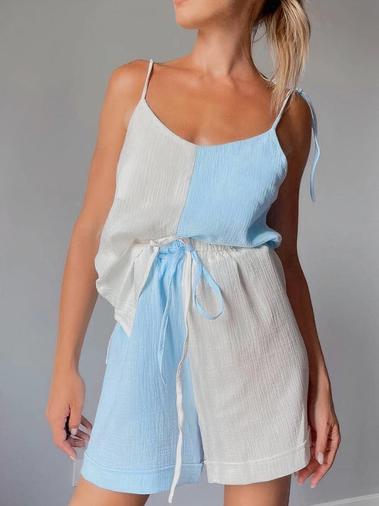 Pyjama Plage Combishort Bicolore Signature