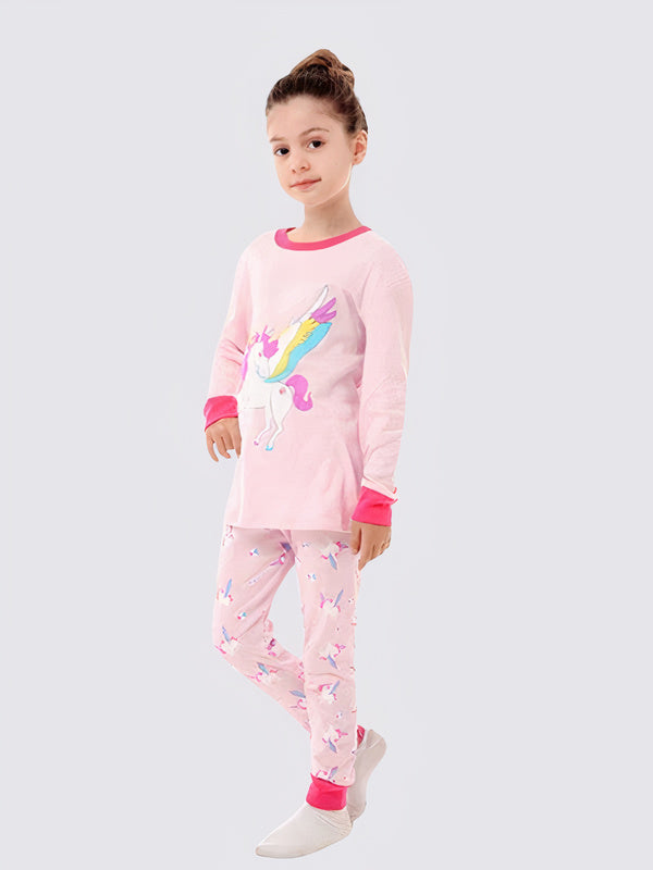 Pyjama Fille Licorne Ailée