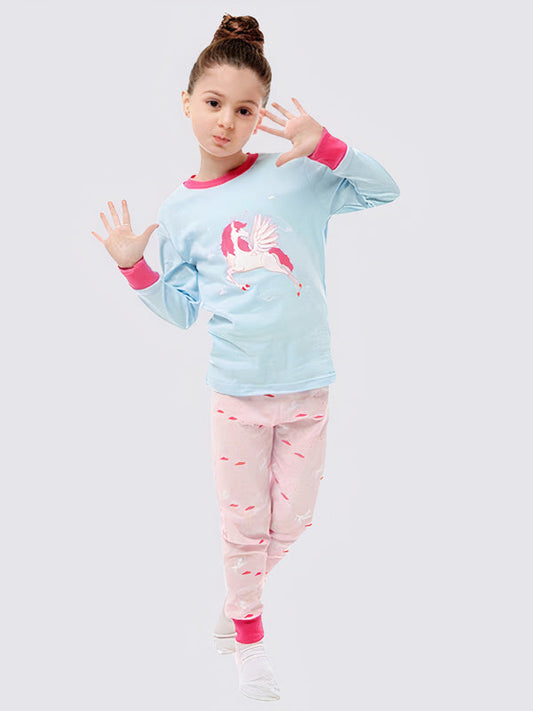 Pyjama Fille Licorne Angélique