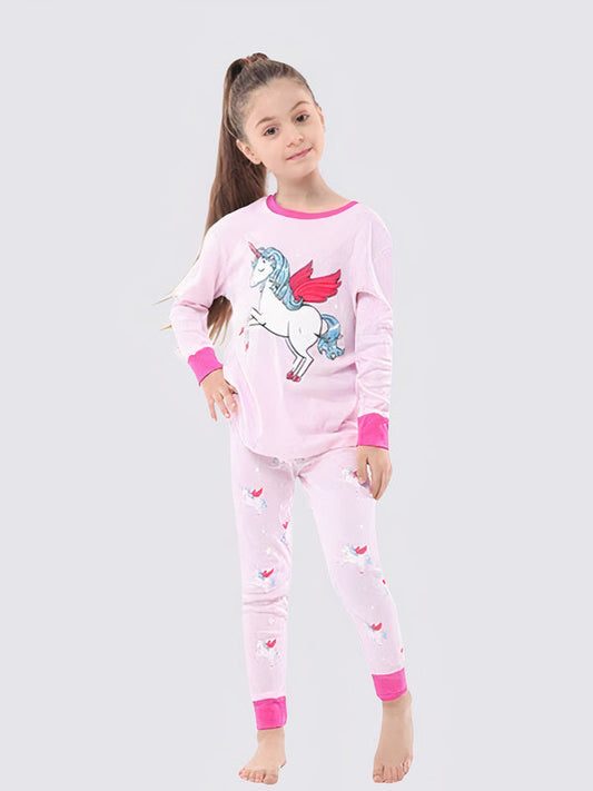Pyjama Fille Licorne Ailes Écarlates Signature