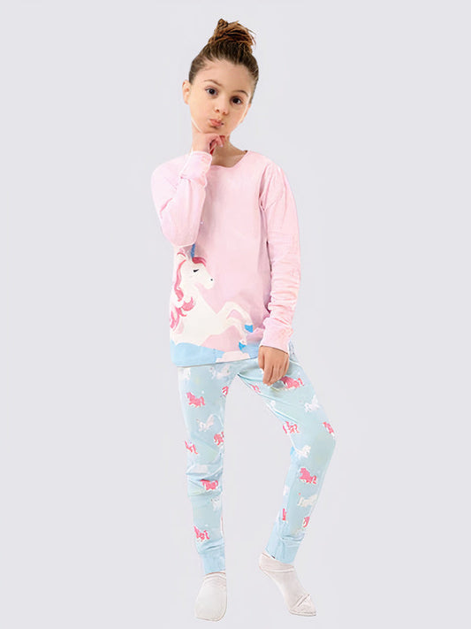 Pyjama Fille Licorne Féerique Signature