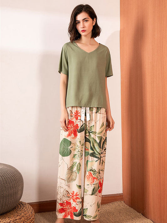 Pyjama Pour Femme 2 pièces Doux Printemps Signature