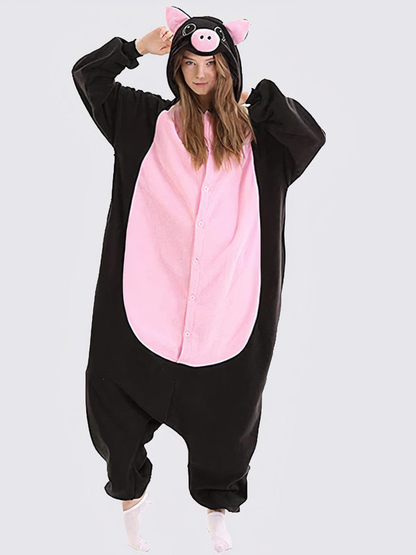 Combinaison Pyjama Pour Femme | Cochon Noir