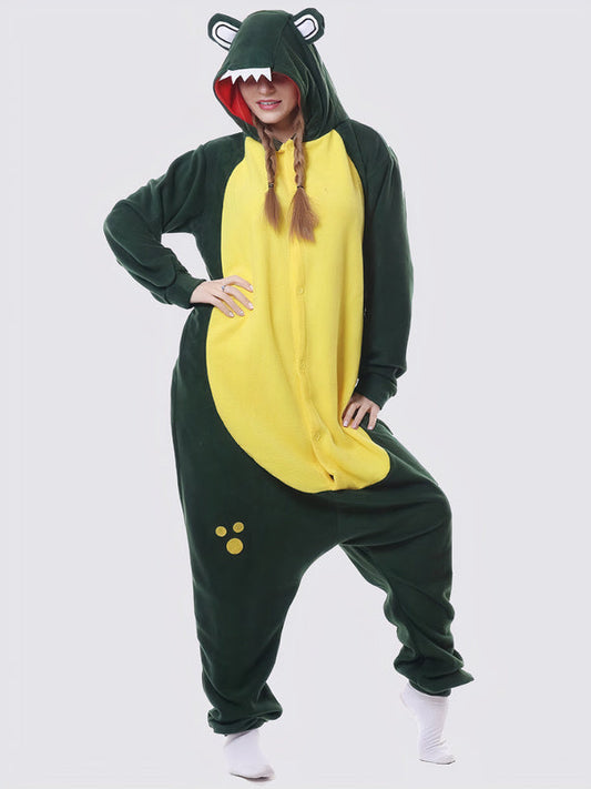 Combinaison Pyjama Pour Femme Crocodile Doré | Premium