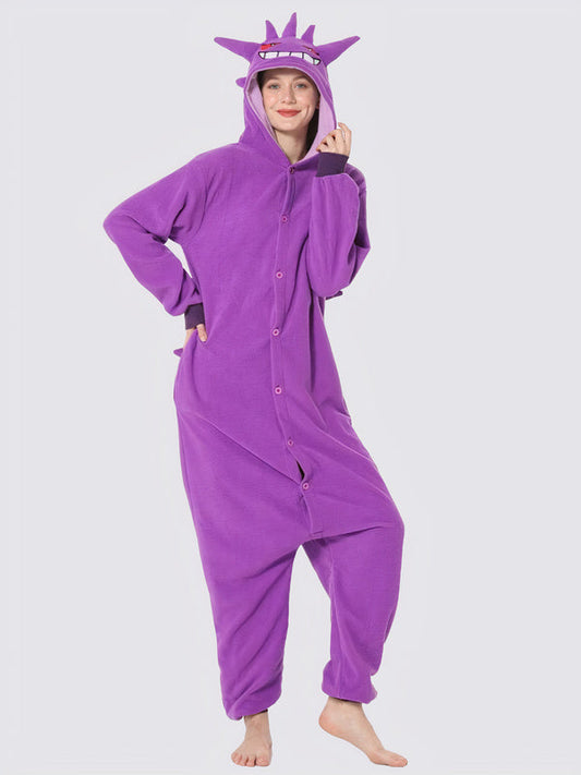 Dragon Violet Combinaison Pyjama pour Femme