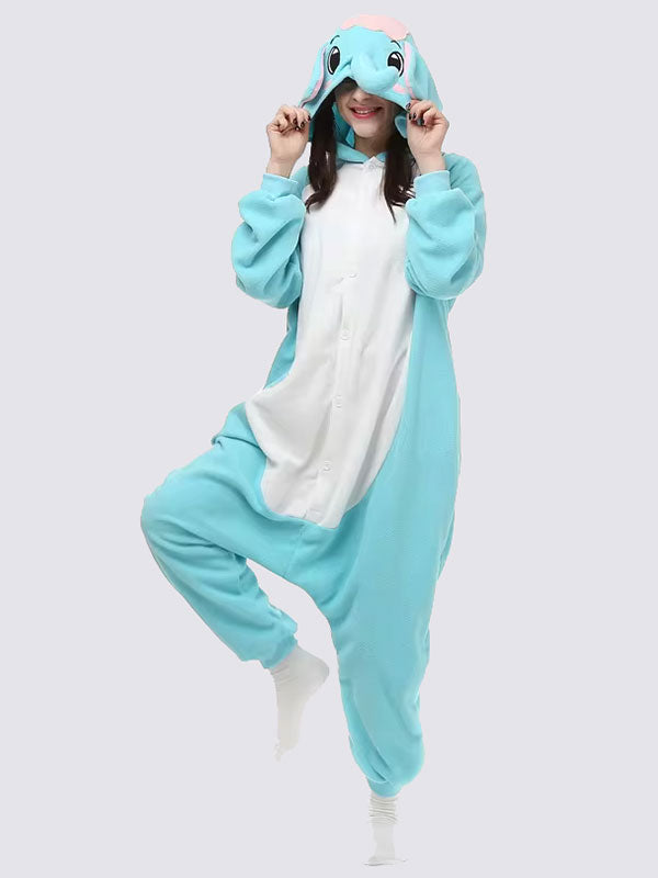 Éléphant Bleu | Combinaison Pyjama Pour Femme