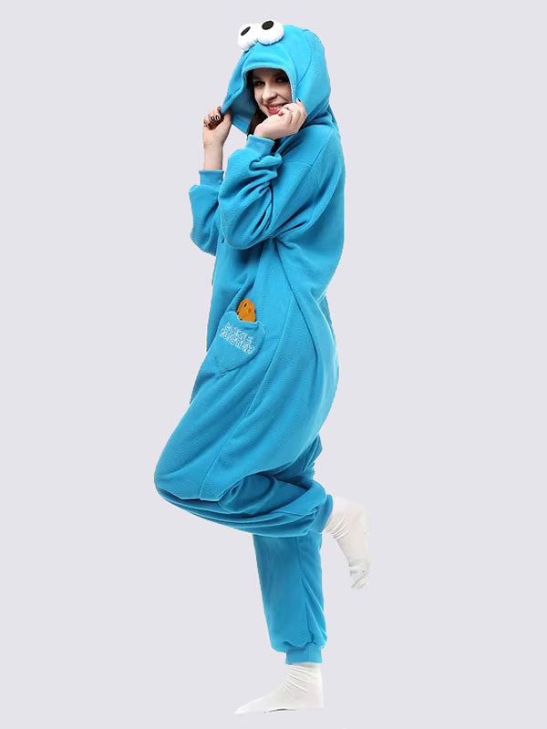 Combinaison Pyjama Pour Femme Elmo Bleu