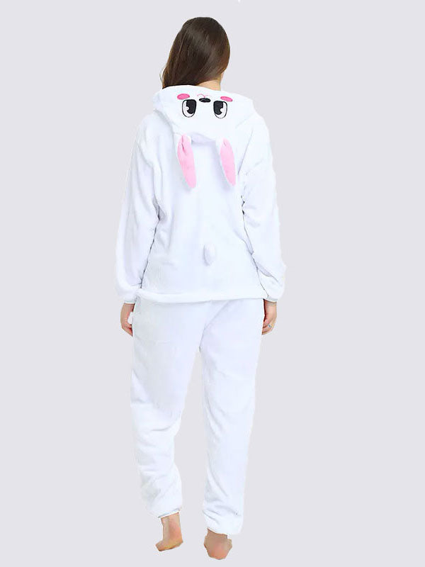 Lapin Blanc Combinaison Pyjama Pour Femme