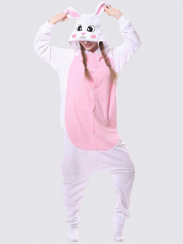 Lapin Blanc Combinaison Pyjama Pour Femme