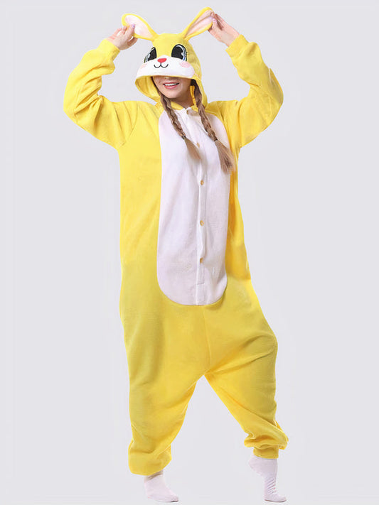 Combinaison Pyjama Pour Femme Lapin Jaune | Signature