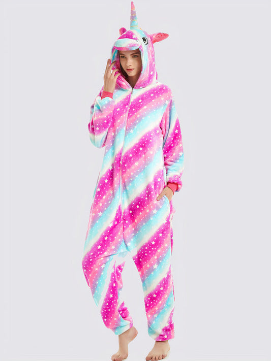Combinaison Pyjama Pour Femme: Licorne Galaxy