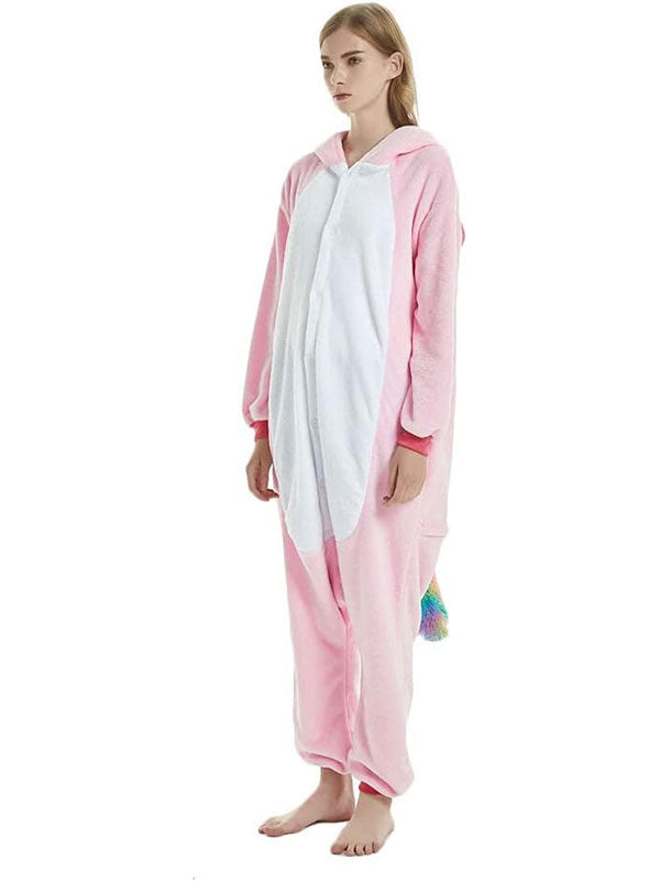 Combinaison Pyjama Pour Femme Licorne Rose