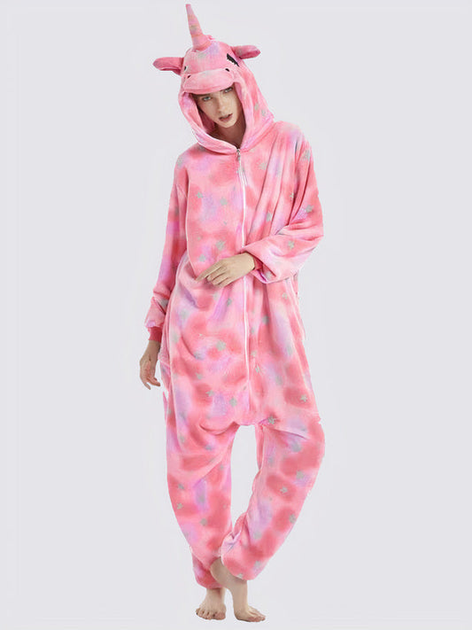 Temma Combinaison Pyjama Pour Femme | Licorne Rose
