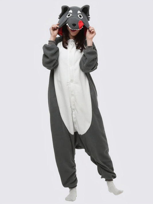Combinaison Pyjama Pour Femme | Loup Gris