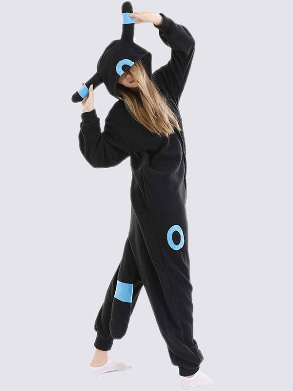 Combinaison Pyjama Pour Femme Noctali Umbréon Bleu Signature