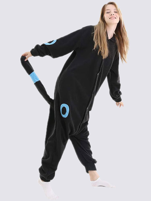 Combinaison Pyjama Pour Femme Noctali Umbréon Bleu Signature