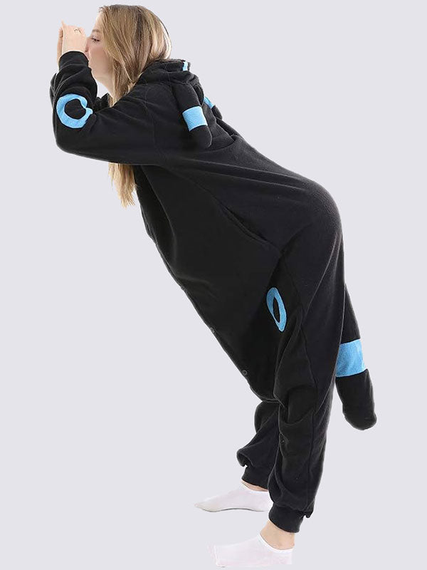 Combinaison Pyjama Pour Femme Noctali Umbréon Bleu Signature
