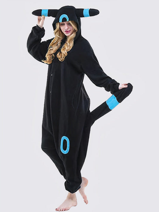 Combinaison Pyjama Pour Femme Noctali Umbréon Bleu Signature