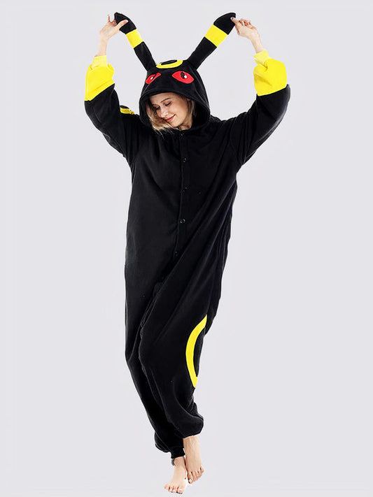 Combinaison Pyjama Pour Femme | Noctali Umbréon Jaune
