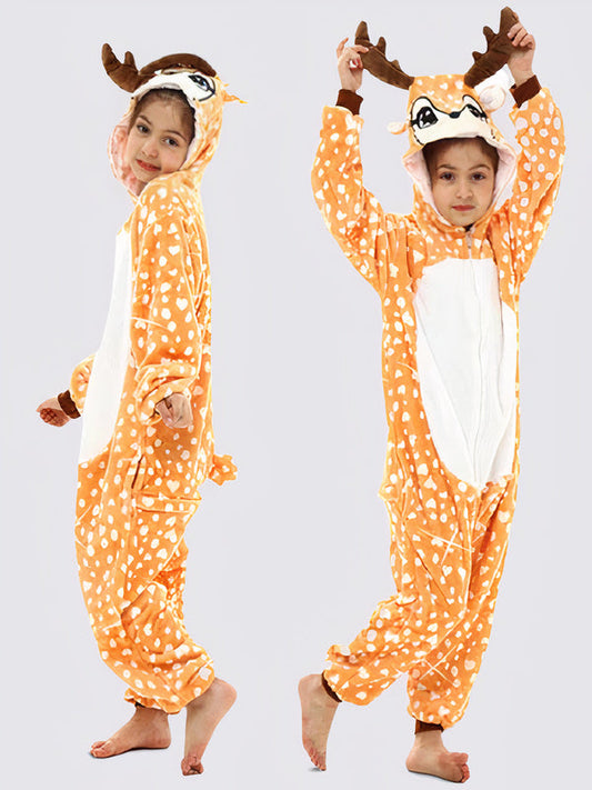 Combinaison Pyjama Pour Fille Cerf 