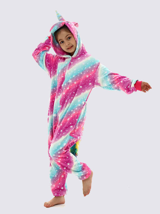 Combinaison Pyjama Pour Fille Licorne Étoilée | Signature