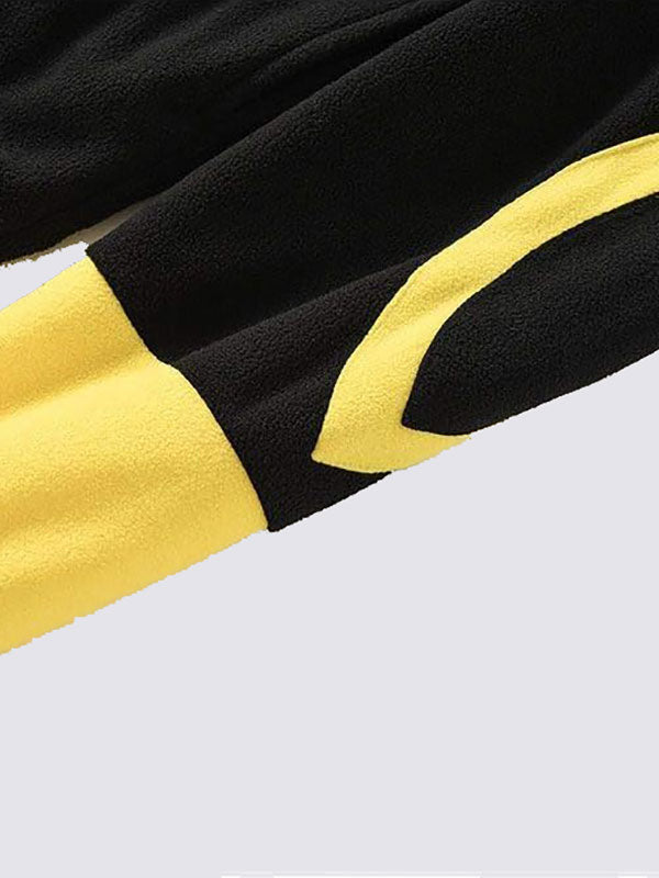Combinaison Pyjama Pour Homme Chat Nocturne Jaune | Signature