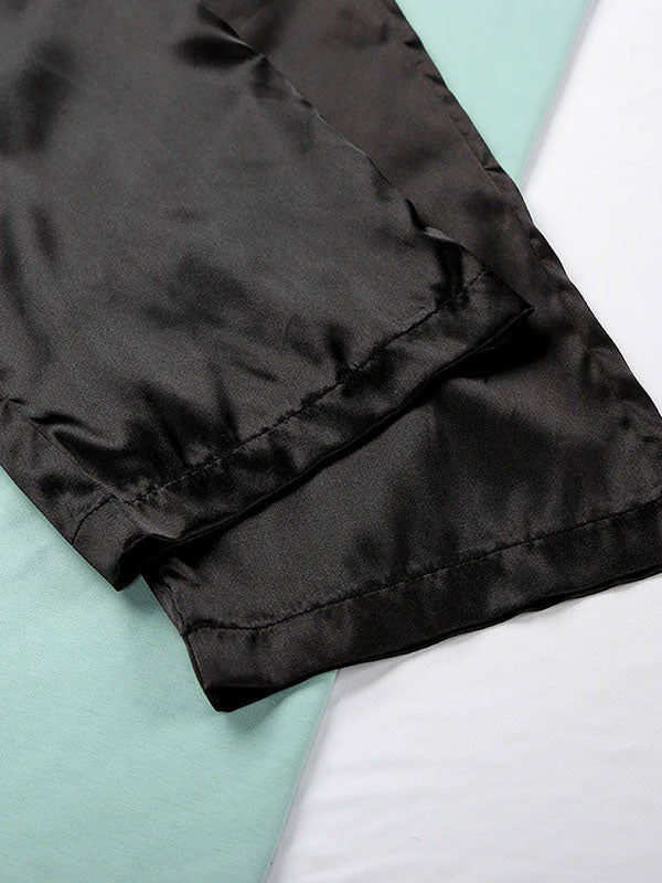 Soupir du Soir: Jolie Pyjama Pour Femme En Satin et Dentelle
