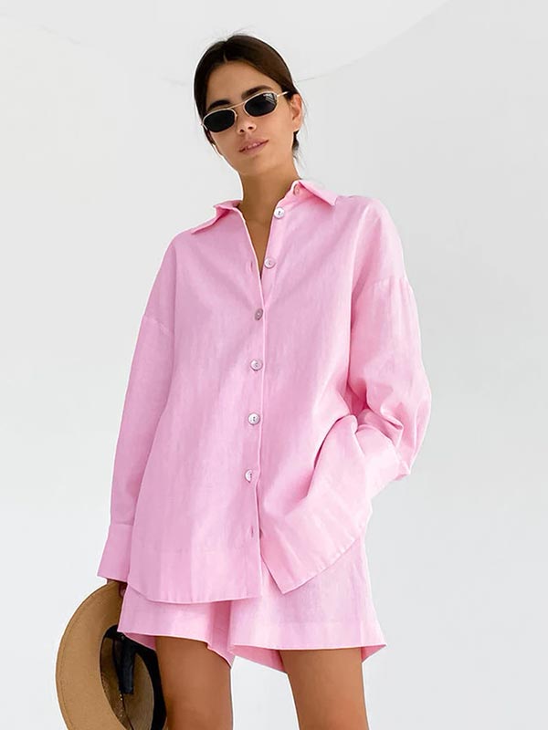 Nuit de Perles Pyjama 100% Coton Pour Femme