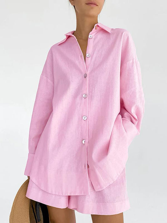 Nuit de Perles Pyjama 100% Coton Pour Femme