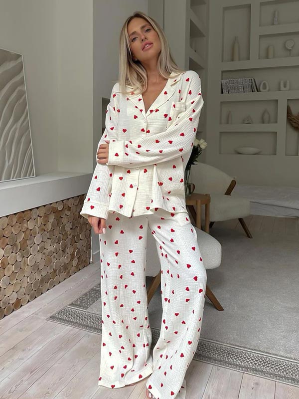 Pyjama En Coton | Cœurs de Coton