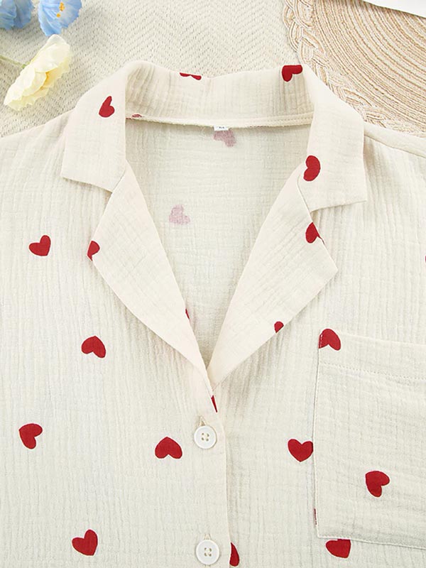 Pyjama En Coton | Cœurs de Coton