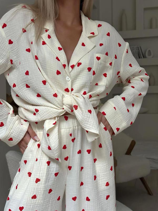 Pyjama En Coton | Cœurs de Coton