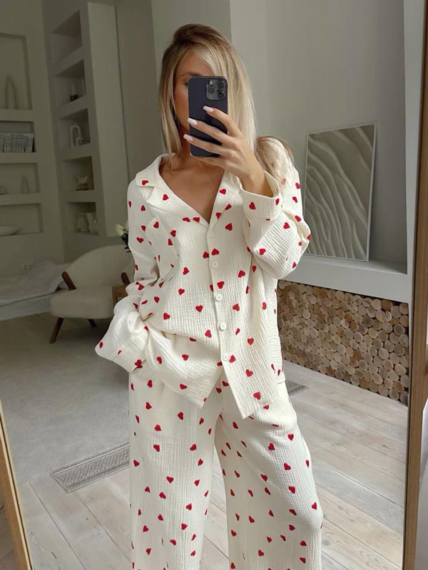 Pyjama En Coton | Cœurs de Coton