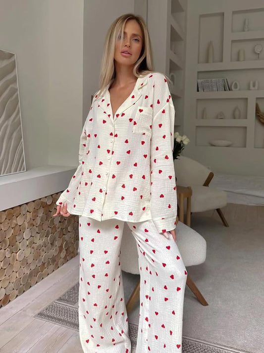 Pyjama En Coton | Cœurs de Coton